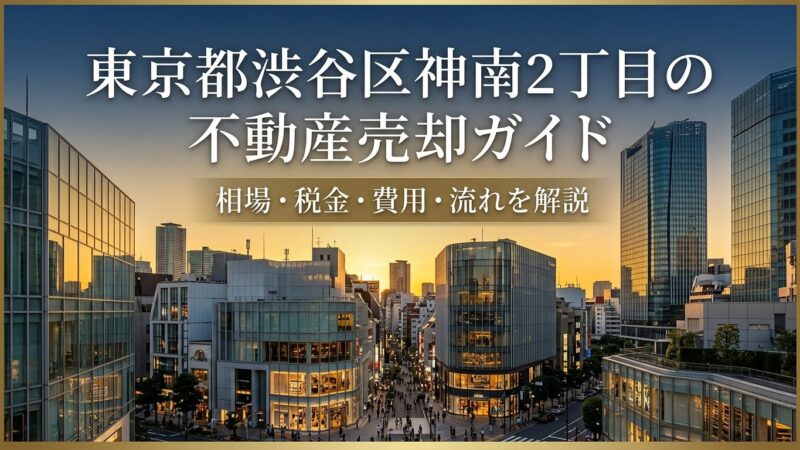 渋谷区神南2丁目 不動産売却ガイド