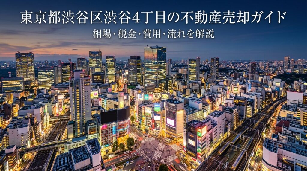 渋谷区渋谷4丁目 不動産売却ガイド