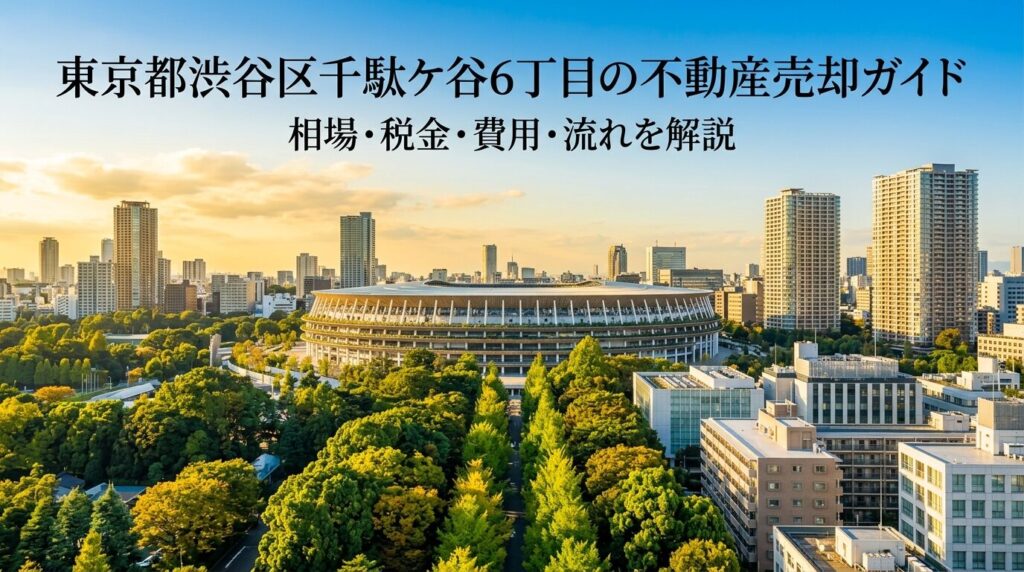 渋谷区千駄ケ谷6丁目 不動産売却ガイド
