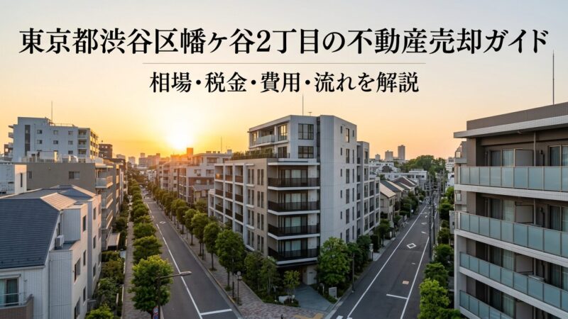渋谷区幡ケ谷2丁目 不動産売却ガイド