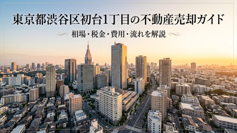 渋谷区初台1丁目 不動産売却ガイド