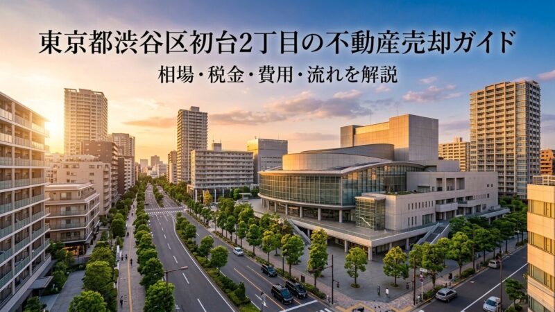 渋谷区初台2丁目 不動産売却ガイド
