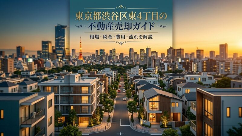 渋谷区東4丁目 不動産売却ガイド