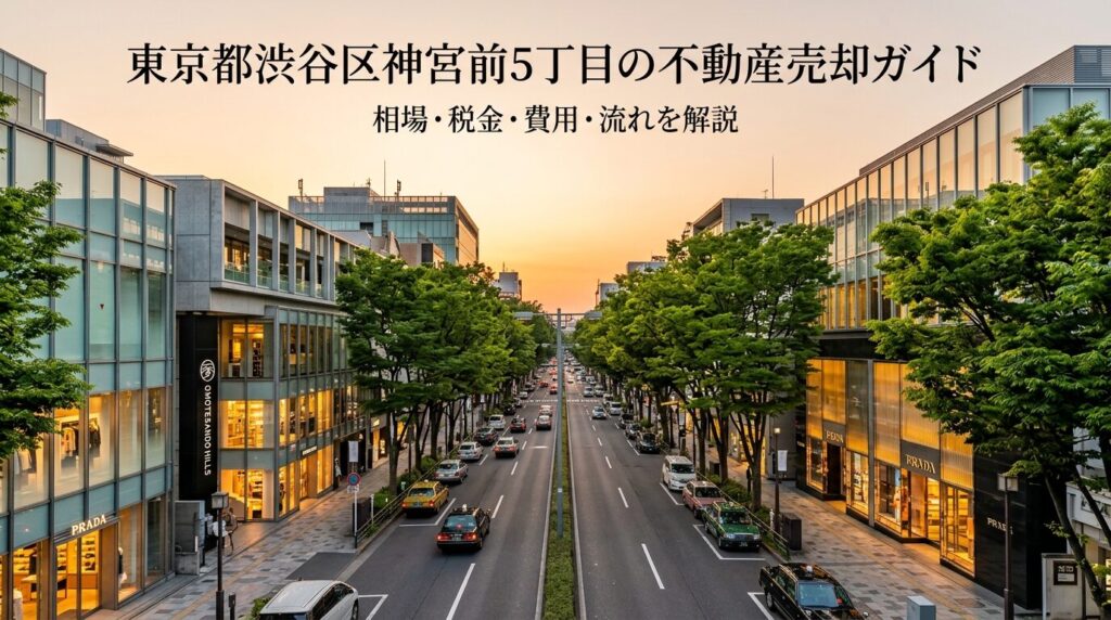渋谷区神宮前5丁目 不動産売却ガイド