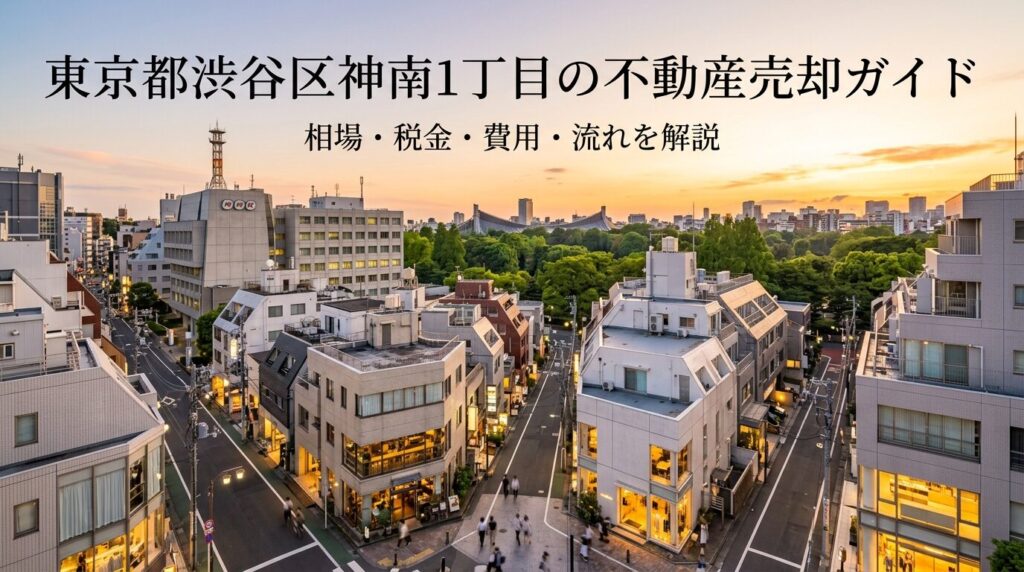渋谷区神南1丁目 不動産売却ガイド