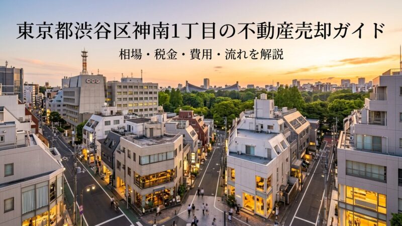 渋谷区神南1丁目 不動産売却ガイド