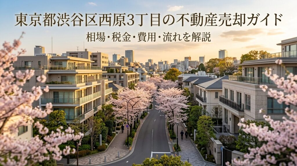 渋谷区西原3丁目 不動産売却ガイド