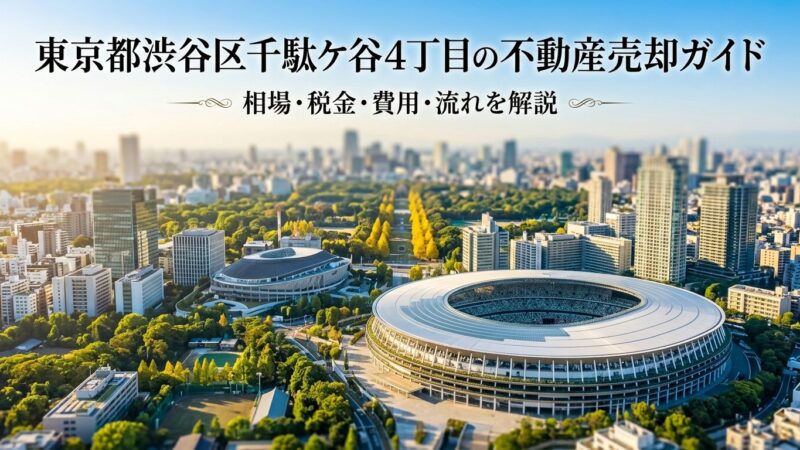渋谷区千駄ケ谷4丁目 不動産売却ガイド