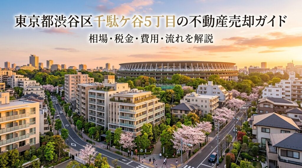 渋谷区千駄ケ谷5丁目 不動産売却ガイド