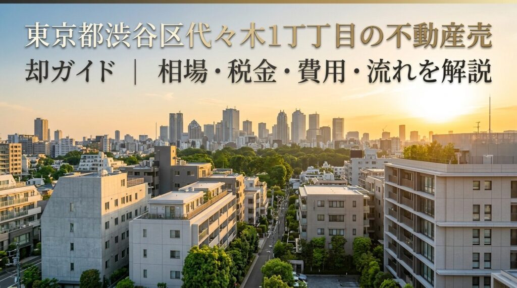 谷区代々木1丁目 不動産売却ガイド