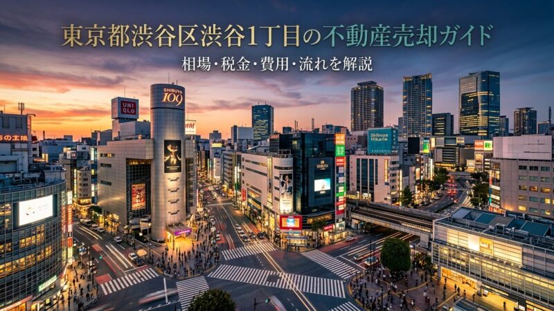渋谷区渋谷1丁目 不動産売却ガイド
