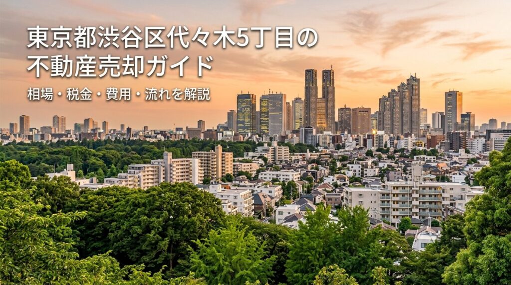 渋谷区代々木5丁目 不動産売却ガイド