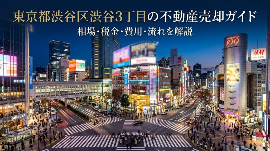 渋谷区渋谷3丁目 不動産売却ガイド