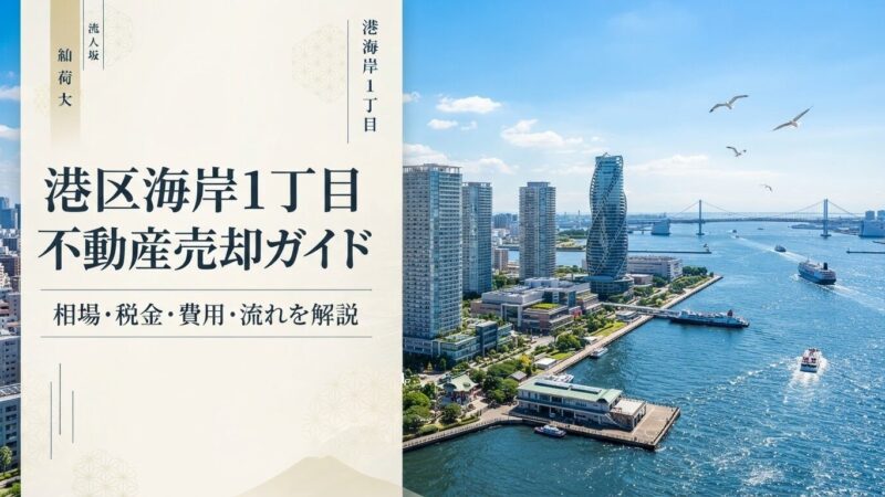 港区海岸1丁目 不動産売却ガイド｜相場・税金・費用・流れ