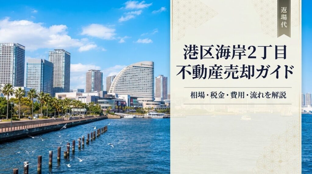 港区海岸2丁目 不動産売却ガイド｜相場・税金・費用