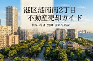 港区港南2丁目 不動産売却ガイド｜相場・税金・費用