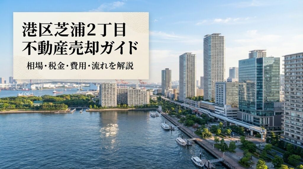 芝浦2丁目 不動産売却ガイド｜相場・税金・費用