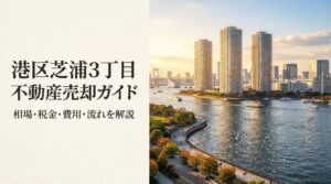 港区芝浦3丁目 不動産売却ガイド｜相場・税金・費用