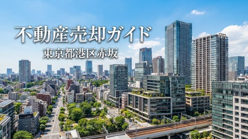 港区赤坂1丁目 不動産売却ガイド