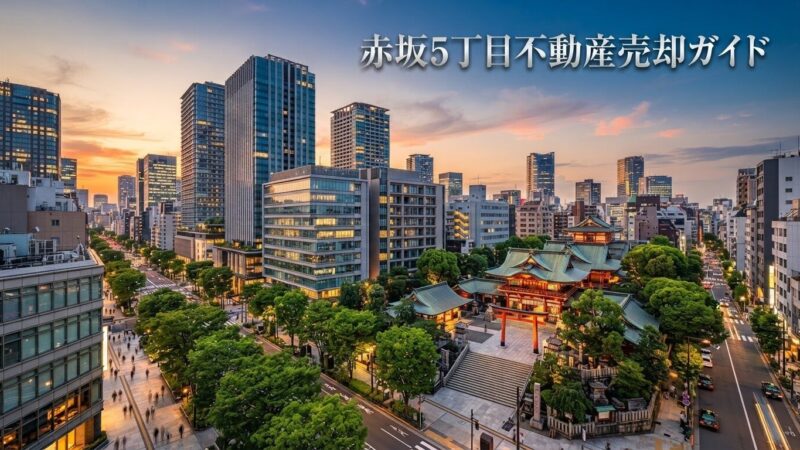 港区赤坂6丁目の不動産売却完全ガイド｜相場・税金・費用