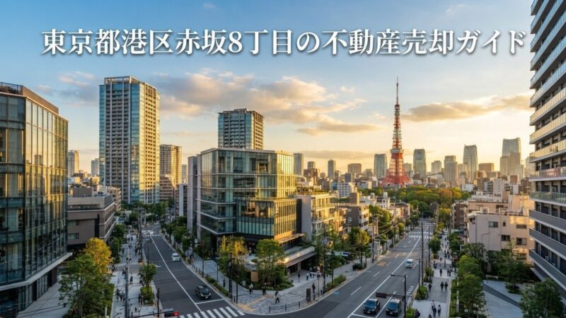 赤坂8丁目 不動産売却完全ガイド｜相場・税金・費用